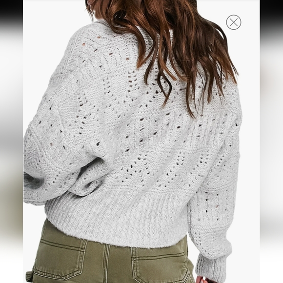 TOPSHOP stitchy cardigan Size 12 - Picture 4 of 8